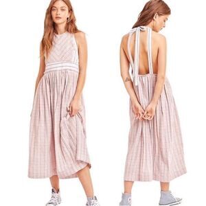 Free People Color Theory Midi Dress Size XS